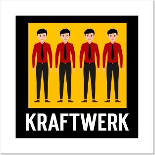 Kraftwerk...Electronic music Band Posters and Art